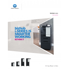 bizhub iSeries C4000i Spec Sheet